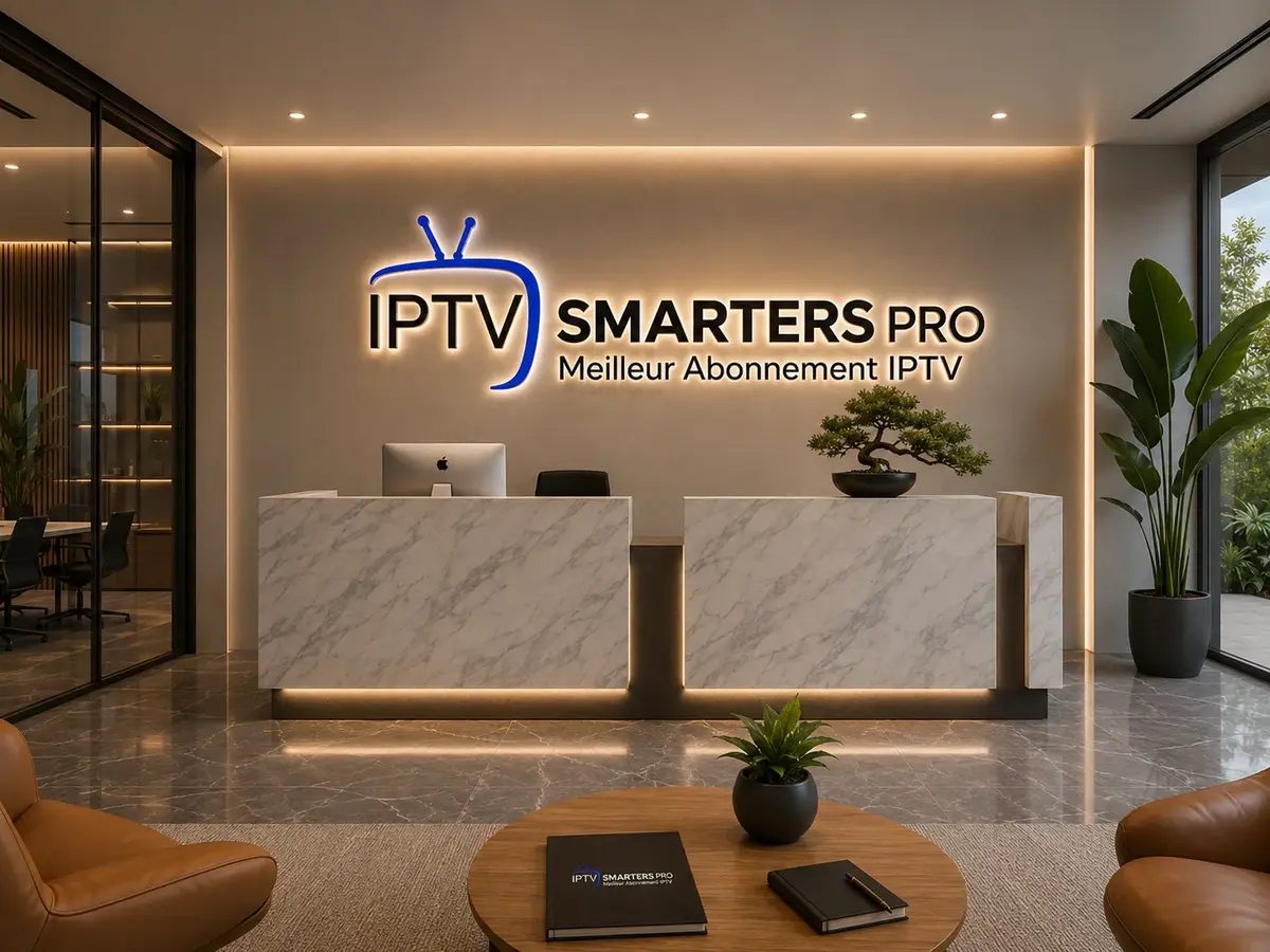 Bureau IPTV Smarters Pro et equipe d'accompagnement