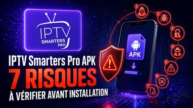 IPTV Smarters Pro APK et 7 risques à vérifier avant installation