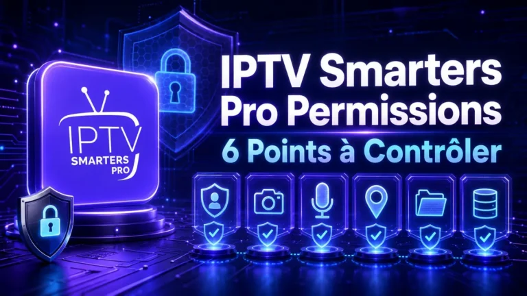 Title: IPTV Smarters Pro Permissions – 6 Points à Contrôler