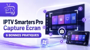 IPTV Smarters Pro Capture Écran : 6 bonnes pratiques