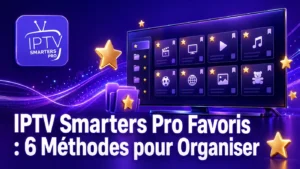 IPTV Smarters Pro Favoris : 6 méthodes pour organiser facilement ses contenus