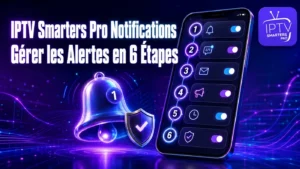 IPTV Smarters Pro Notifications : gérer les alertes en 6 étapes