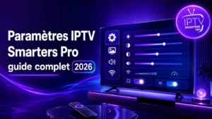 Paramètres IPTV Smarters Pro : guide complet 2026