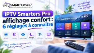 IPTV Smarters Pro affichage confort : 6 réglages à connaître